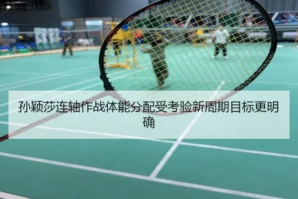 孙颖莎连轴作战体能分配受考验新周期目标更明确